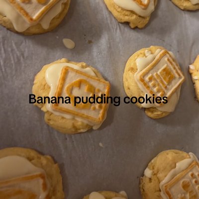 Banana Pudding Cookies