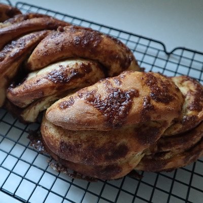 Cinnamon Crunch Braided Loaf