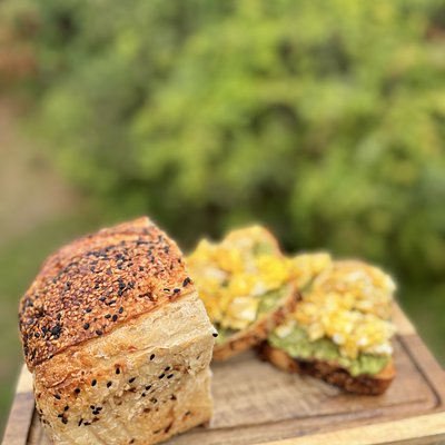 EVERYTHING WHITE CHEDDAR SOURDOUGH LOAF