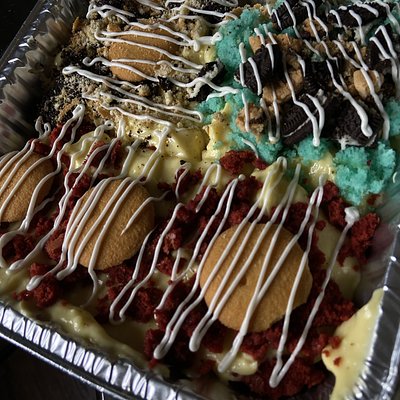 variety banana pudding pan .