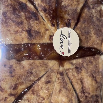 Large Peach Cobbler 