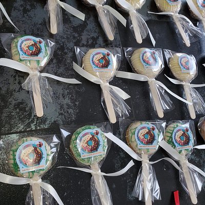 Paletas mini Donitas With Toppings