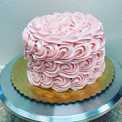 Rosette Cake 