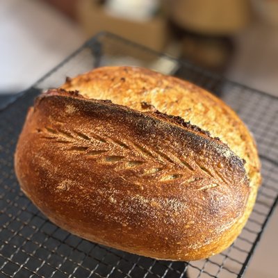 Rustic Rye Loaf 