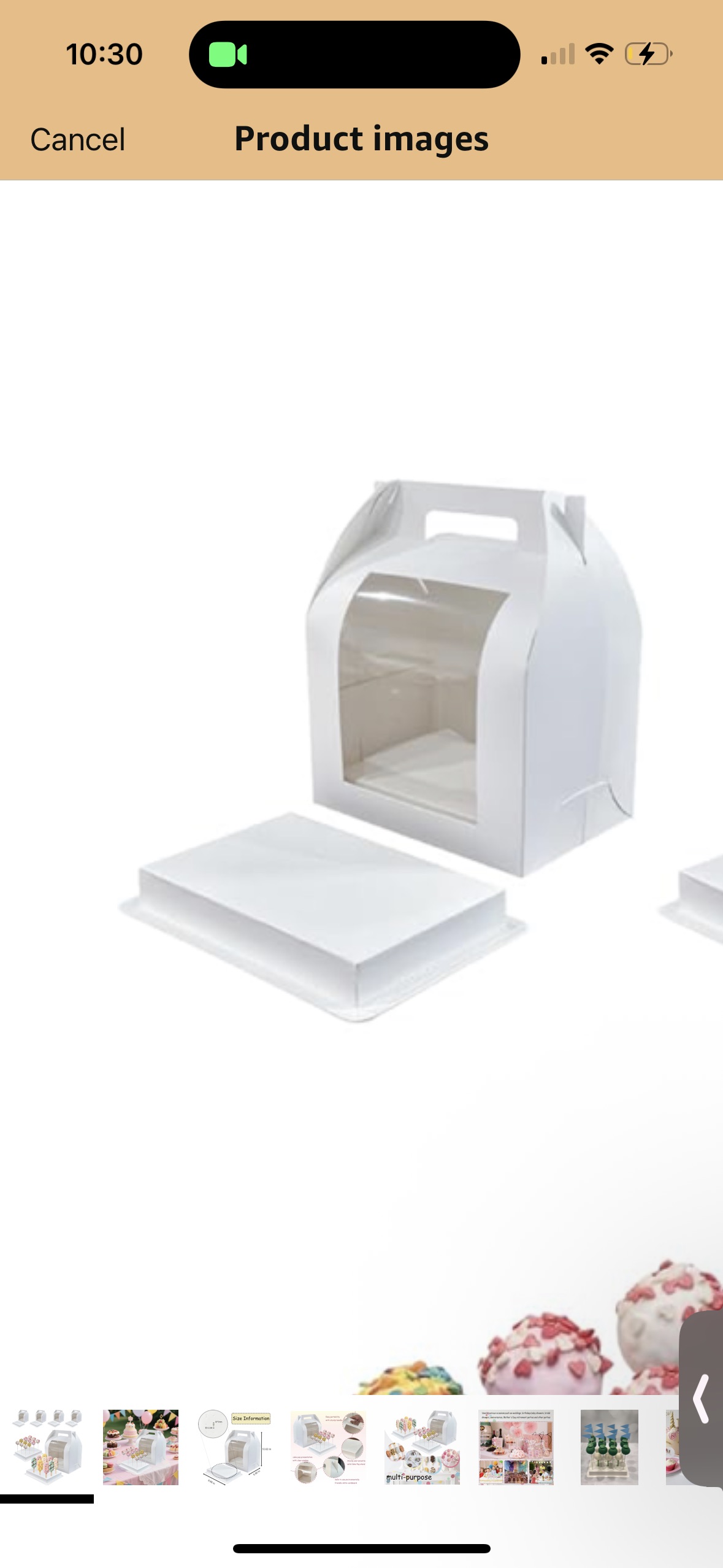 Cake Pop Display Box