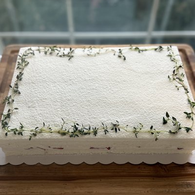 Gluten-Free Milk Cream Cake-Size 3