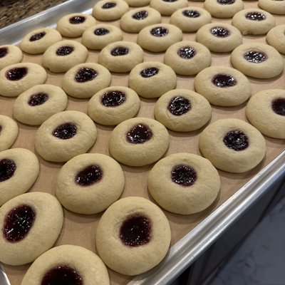 Raspberry Thumbprints 