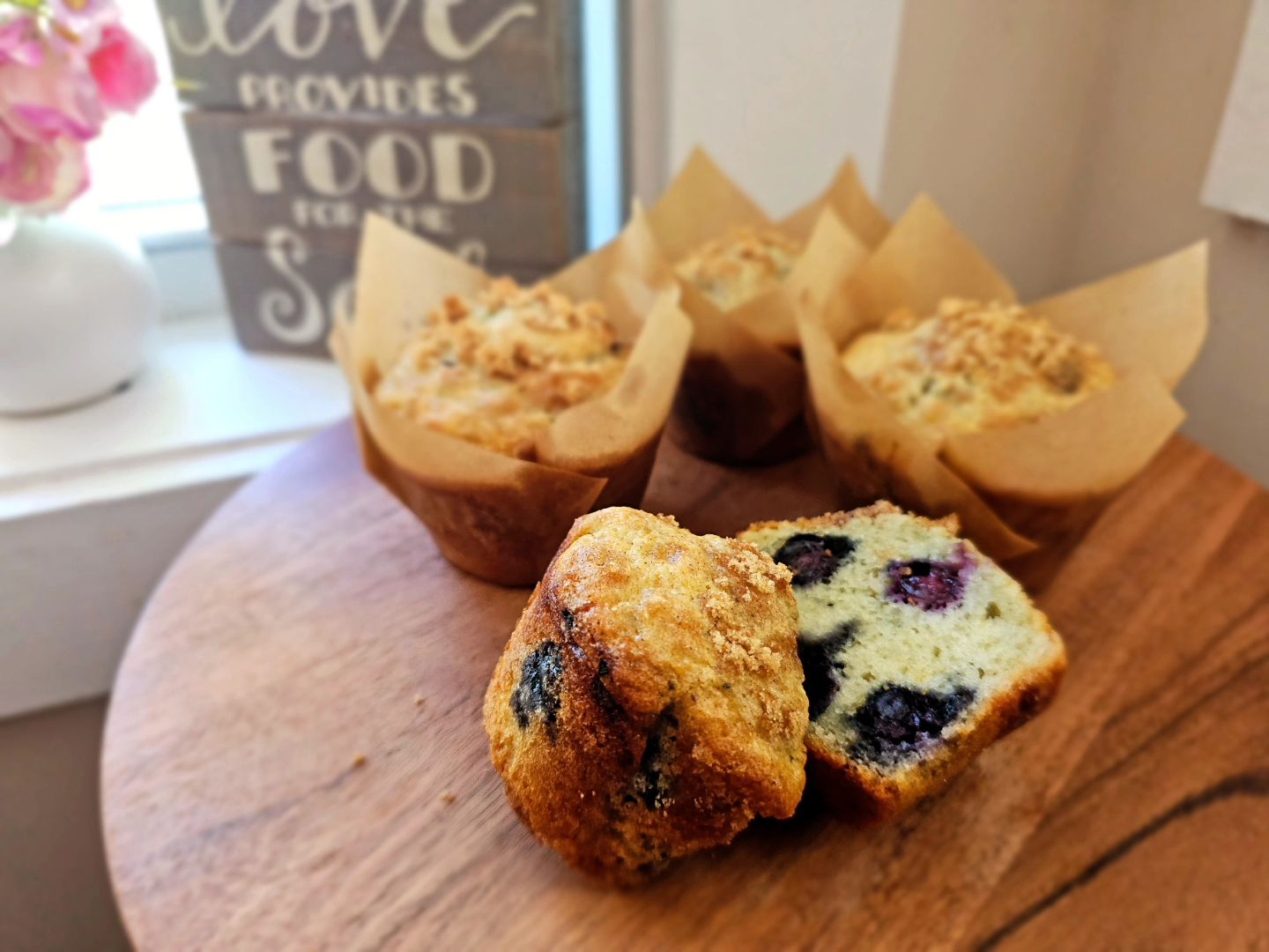Blueberry Muffins 1 Dozen
