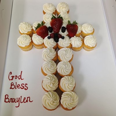 Cross Cupcakes