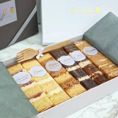 Wedding Cake Tasting Box 