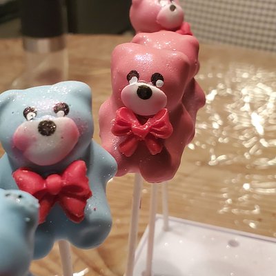Sweet Teddy Pops