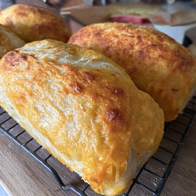 Cheesy Bagel Loaf