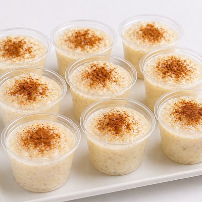 mini arroz con leche 100 unidades
