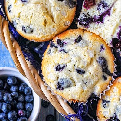 4 PK Blueberry Muffins 
