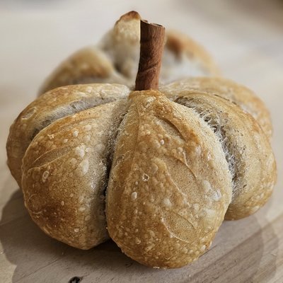 Pumpkin Shaped Classic Sourdough Loaf 