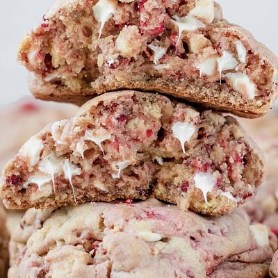 Golden Oreo Strawberry Crunch Cookies