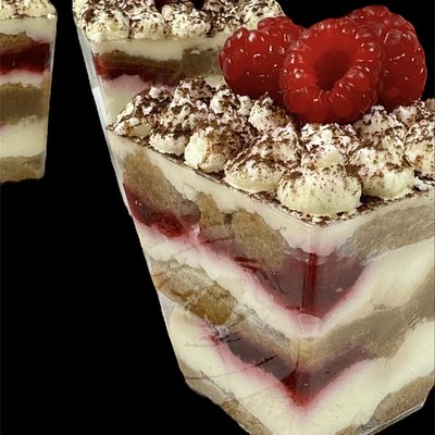 Raspberry Tiramisu 
