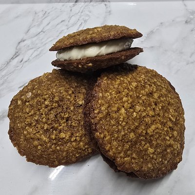 Sourdough Oatmeal Cream Pie