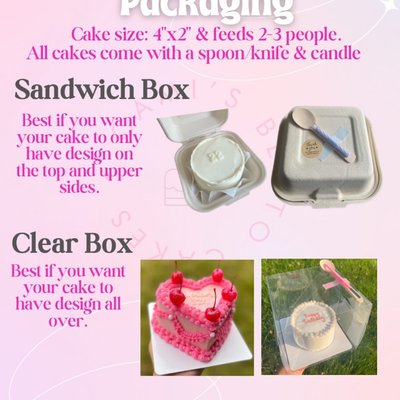 Bento Cakes