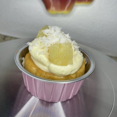 Mini Flan De Coco Y Piña