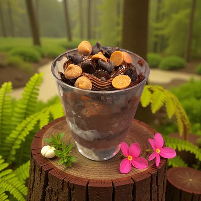 Dozen GF Brownie Cups With Chocolate Mousse 