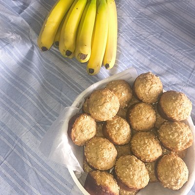 Sourdough Banana  Muffins 