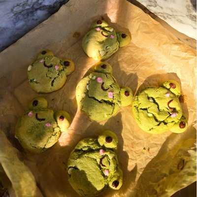 12 Pcs. Matcha Kawaii Frogs