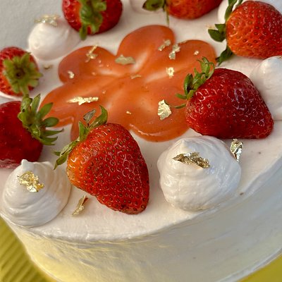 Strawberry Crepe Cake 8inch
