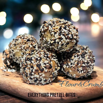 Everything Sourdough Pretzel Bites - 15 Count
