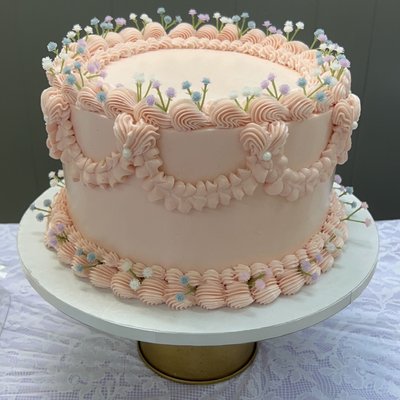 10” Round Cake (serves 30-45)
