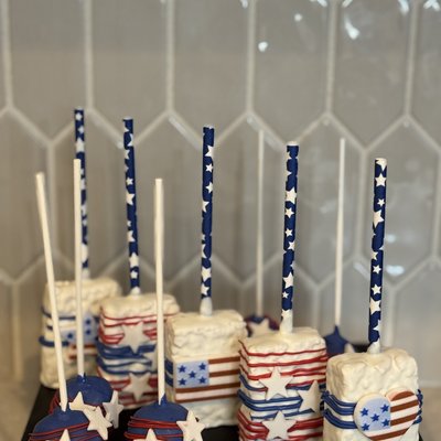 Chocolate Covered Rice Krispy Treats (12)