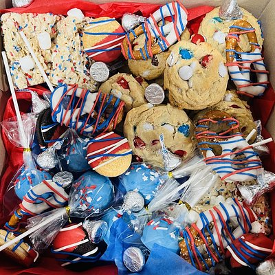 Red, White And Blue Box 