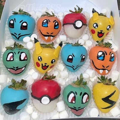 Custom Themed Strawberries