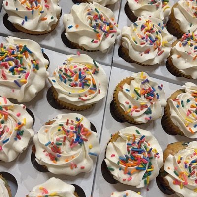 Dozen Confetti Cupcakes