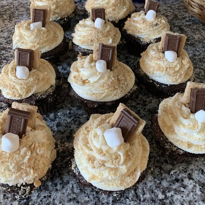 S’mores Cupcakes