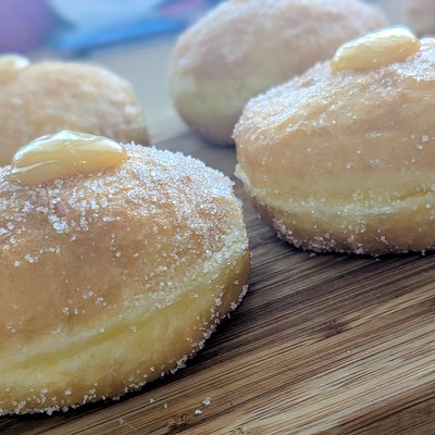 Lemon Curd Donut