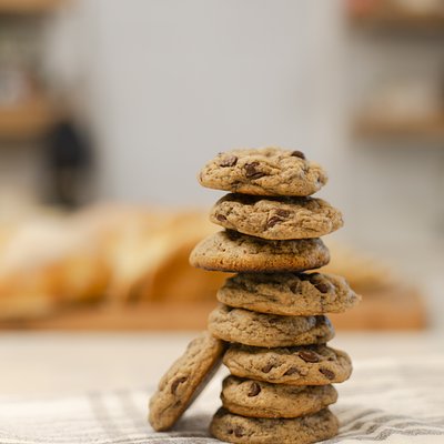 Sourdough Chocolate Chip Cookies One Dozen 