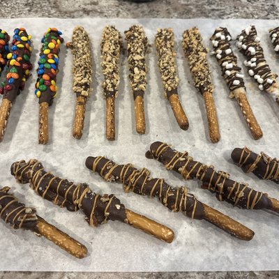 Gourmet Chocolate Pretzels