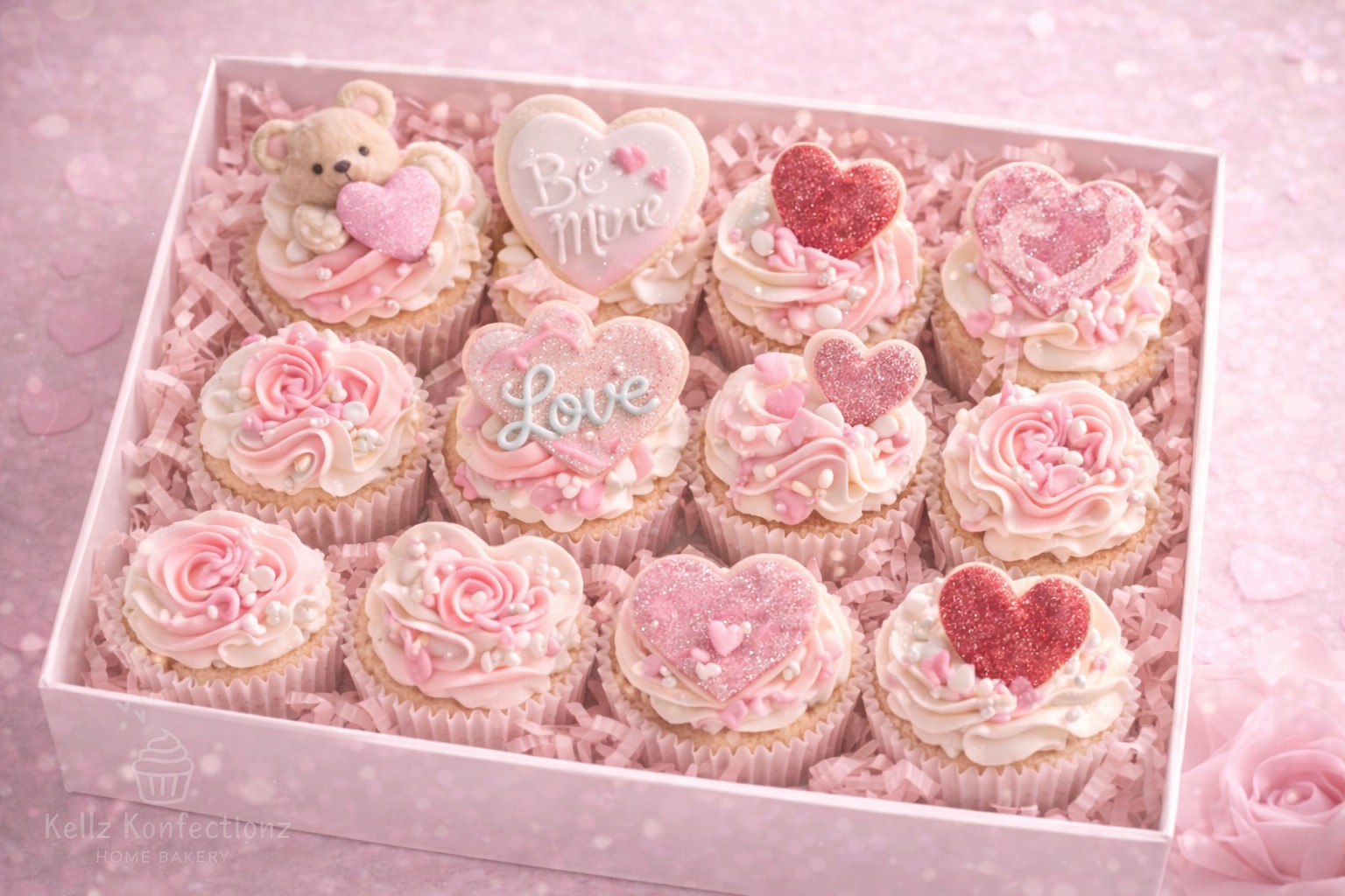 Custom Valentine’s Cupcakes Sale