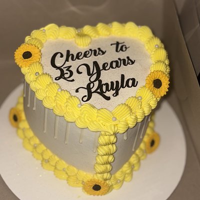 6” Heart Cake 