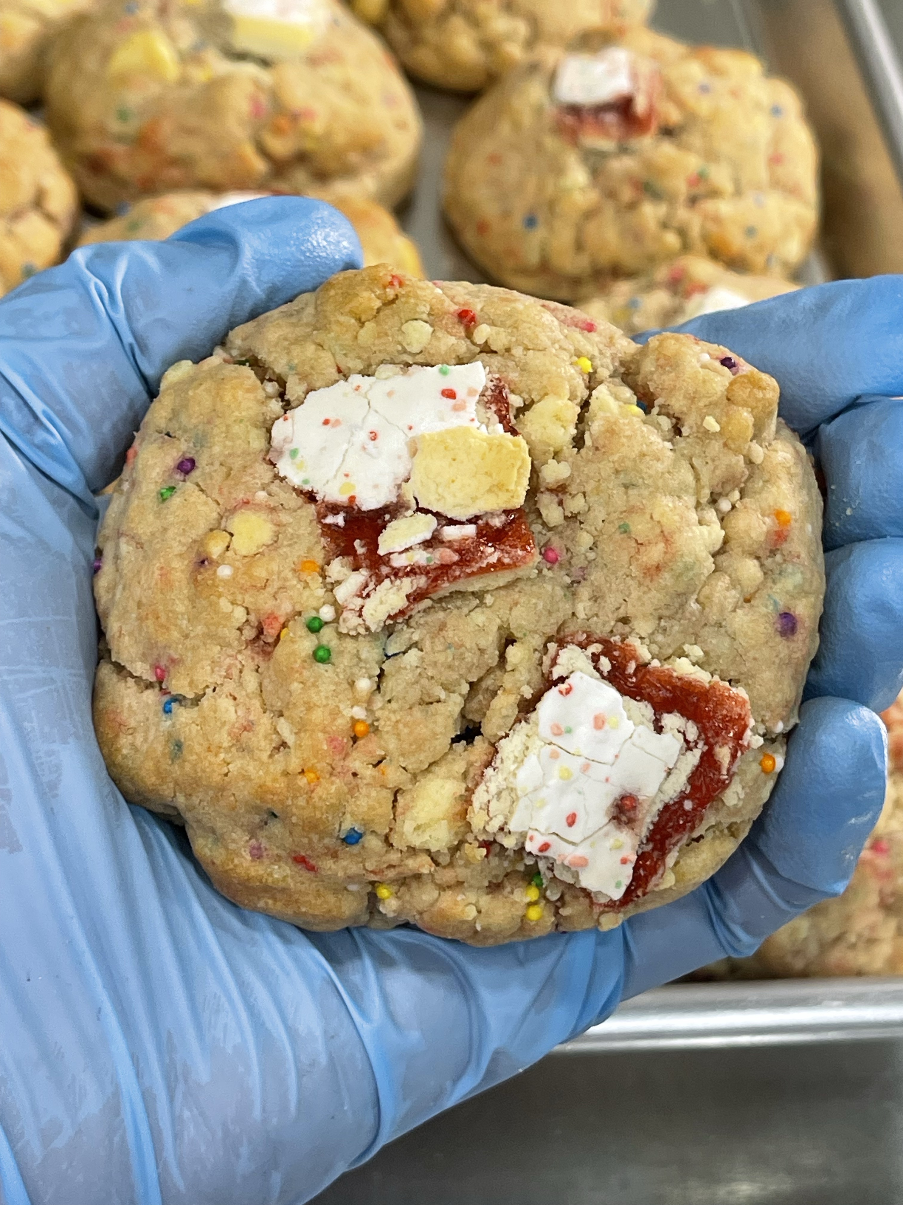 Strawberry Poptart Cookies (1/2 Dozen)