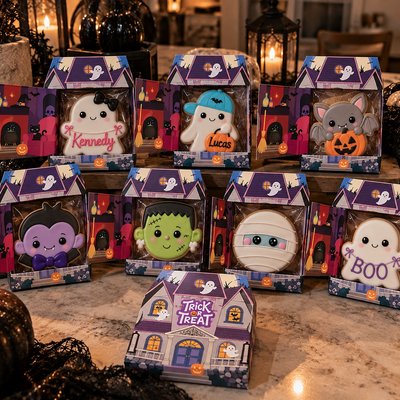 Haunted House Cookie Box