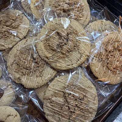 (12ct.- Large: 4oz) Cinnamon Coffee Cake Cookies 