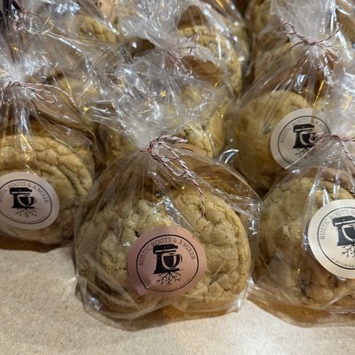 Dozen Caramel Stuffed Chocolate Chip Cookies 