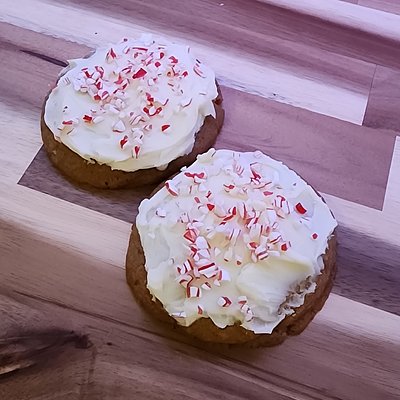 White Chocolate Peppermint Cookie