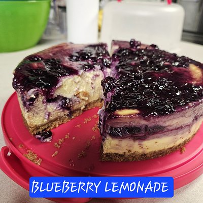 6" Blueberry Lemonade Cheesecake 