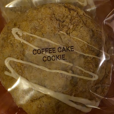Coffee Cake Cookies 1/2 Dozen (6)