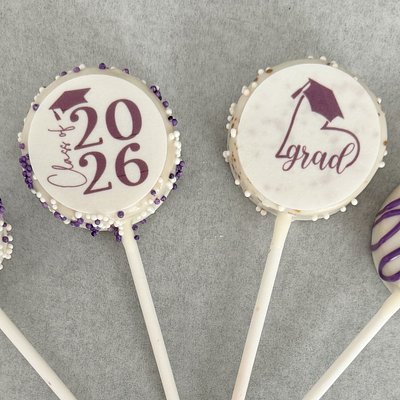 2026 Grad Cake pop 1 Dozen