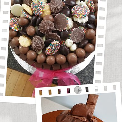 Chocoholics Chocolate Cake 8 Inch Whole Cake 