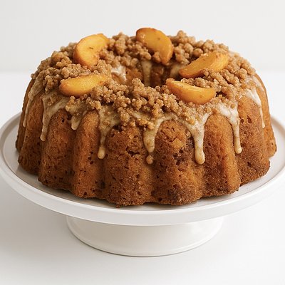 Peach Cobbler Poundcake